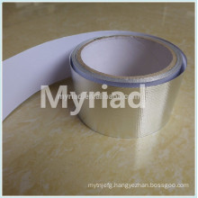 Heat Reflective Aluminum foil tape, Reflective And Silver Roofing Material Aluminum Foil Faced Lamination